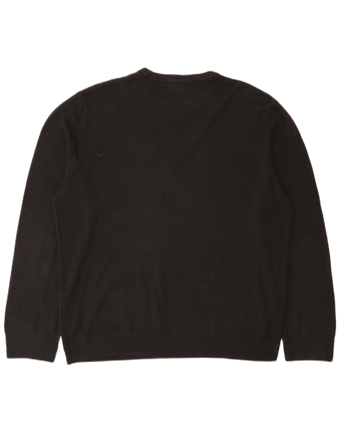Suéter masculino Marks & Spencer com gola redonda 2XL acrílico preto
