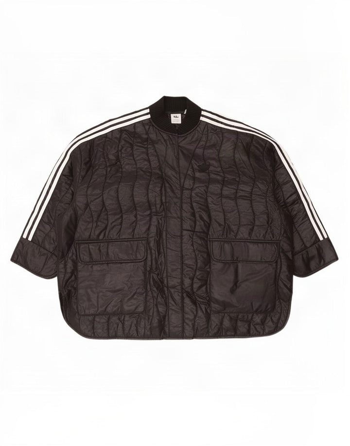 Jaqueta acolchoada feminina Adidas tamanho único poliamida preta