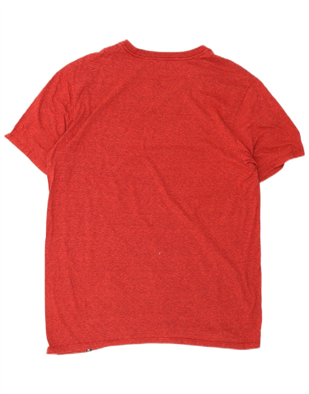 Camiseta masculina Hurley grande poliéster manchado vermelho