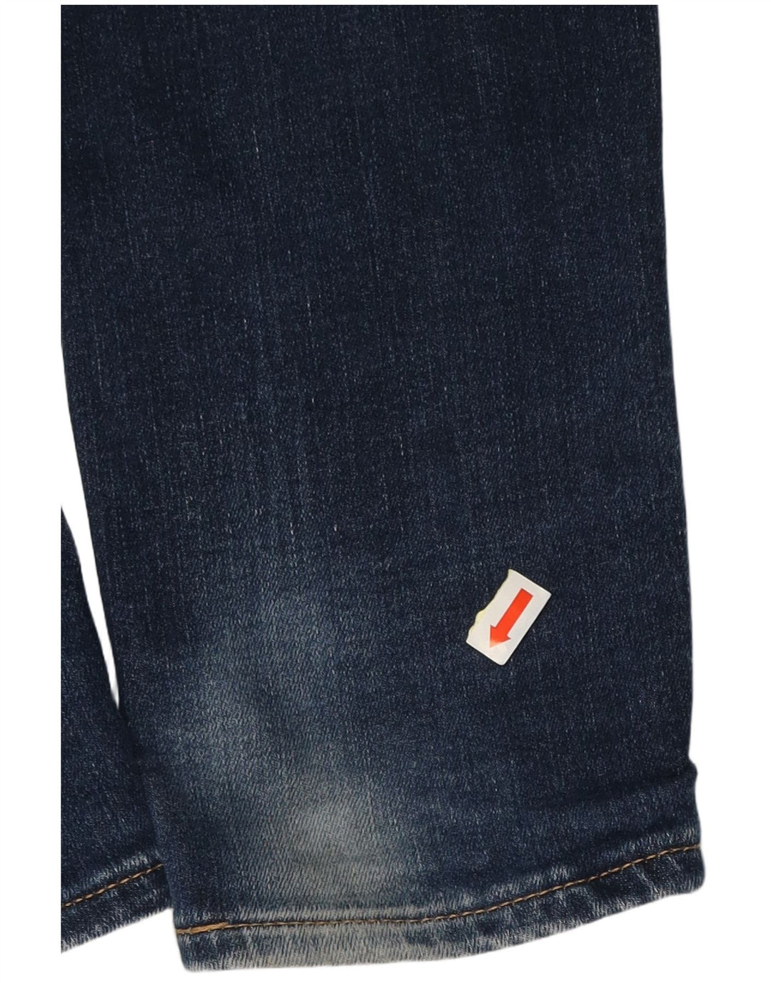 Calça jeans skinny feminina LEVI'S 720 de cintura alta W30 L32 azul marinho algodão