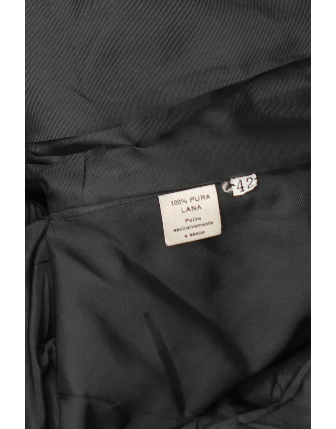 Sobretudo feminino vintage de grandes dimensões IT 42 lã virgem houndstooth vermelha média