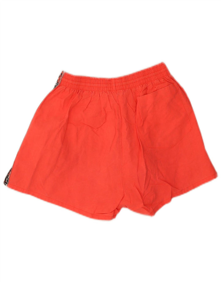 Shorts de natação masculino Asics Graphic médio laranja colorblock