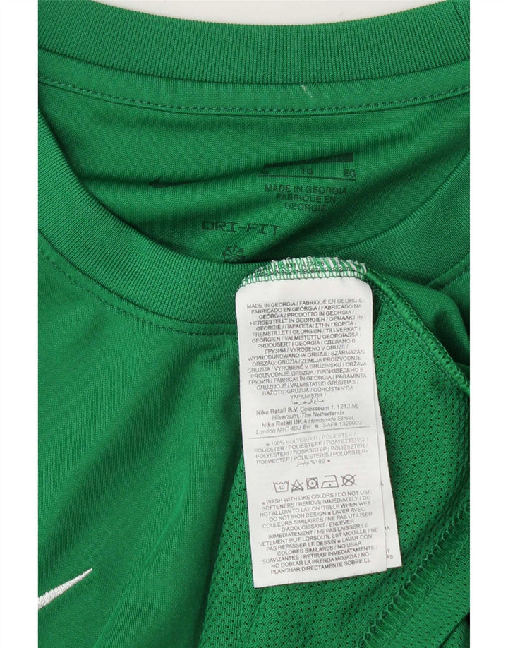 Camiseta Nike Masculina Dri Fit Top XL Verde Poliéster