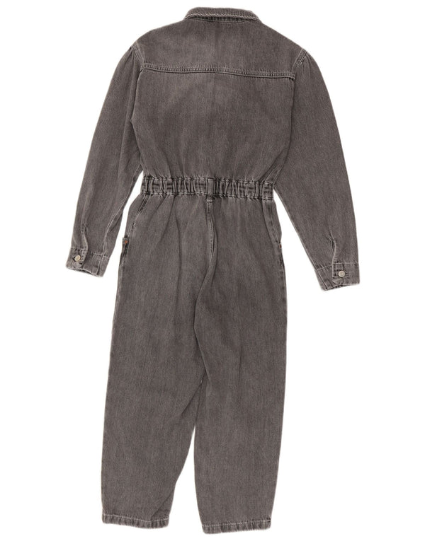 Macacão jeans feminino Zara 13-14 anos algodão cinza