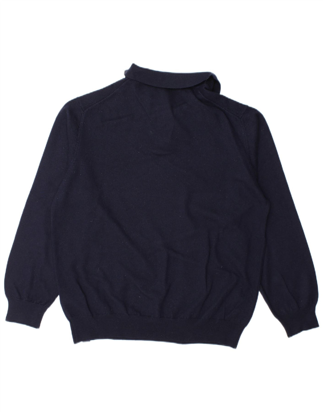 Suéter masculino North Sails com gola polo XL Lã azul marinho