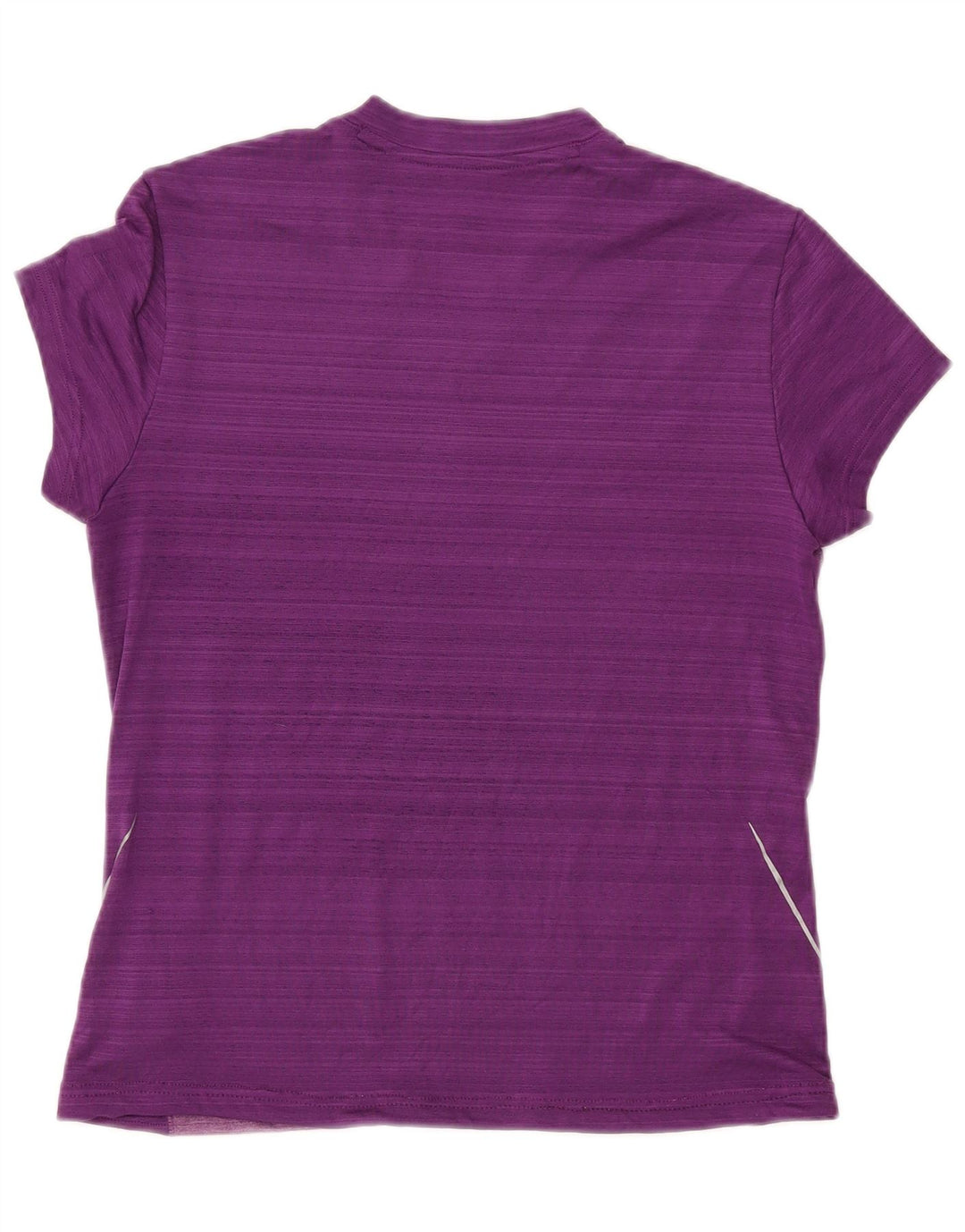 Camiseta Adidas Climalite Feminina Top UK 14 Grande Roxo Colorblock