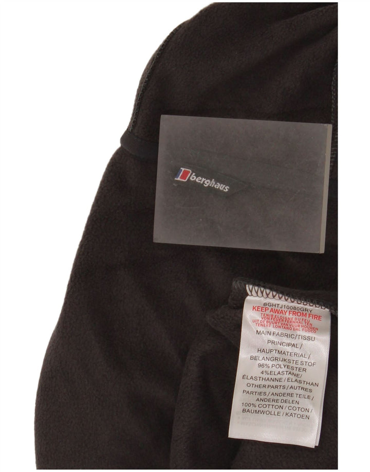 Berghaus Meninos moletom com capuz 11-12 anos cinza poliéster
