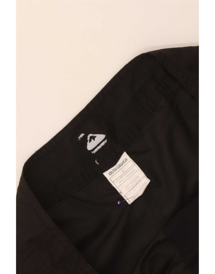 Quiksilver Shorts de natação masculino gráfico pequeno poliéster preto