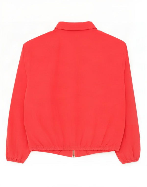 Jaqueta bomber masculina vintage UK 42 XL algodão vermelho