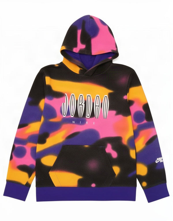 Jordan Boys Graphic Hoodie Jumper 13-14 Anos XL Multicolorido Tie Dye