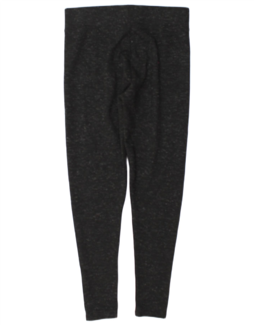 Leggings femininos Marks & Spencer Reino Unido 12 médio W28 L27 preto manchado