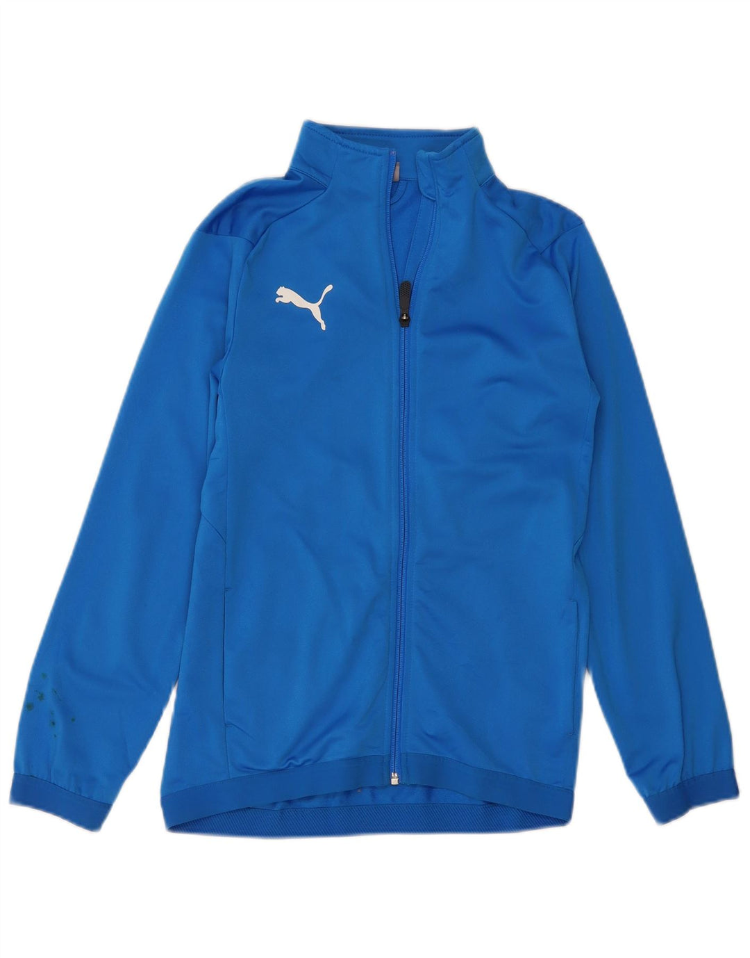 Casaco de treino Puma Boys 13-14 anos azul poliéster