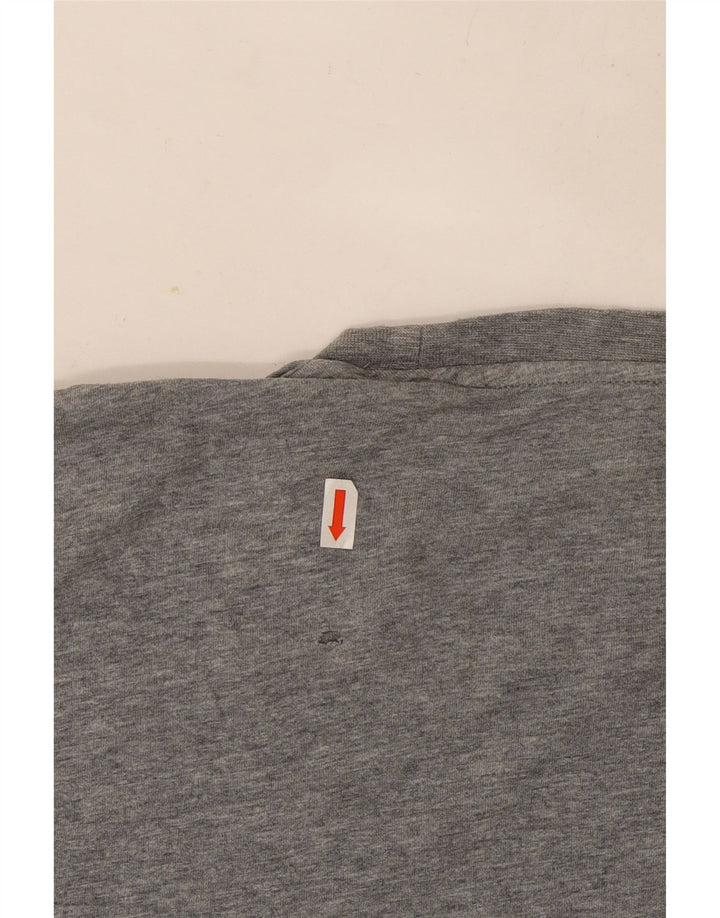 Camiseta masculina Puma Graphic 2XL cinza manchada