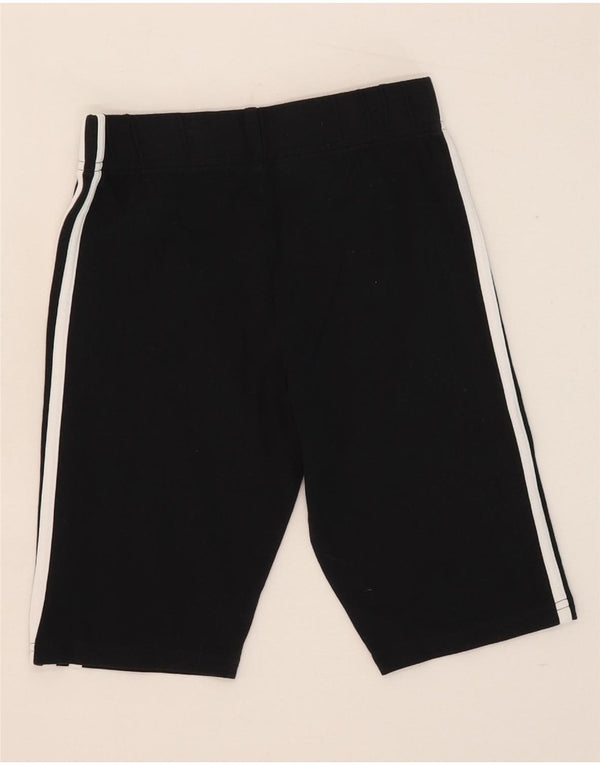 Bermuda esportiva Adidas feminina 13-14 anos algodão preto