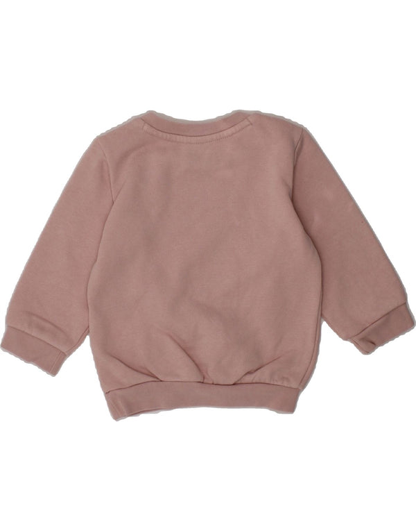 Suéter gráfico PUMA para meninas de 3 a 6 meses algodão rosa