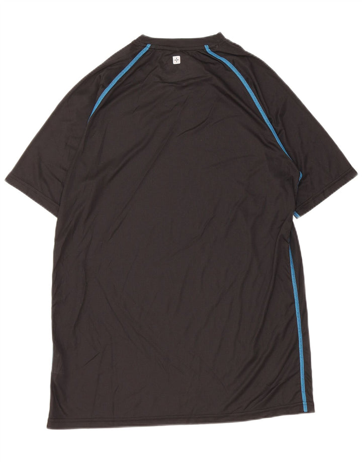 Camiseta masculina Mountain Warehouse poliéster preto médio