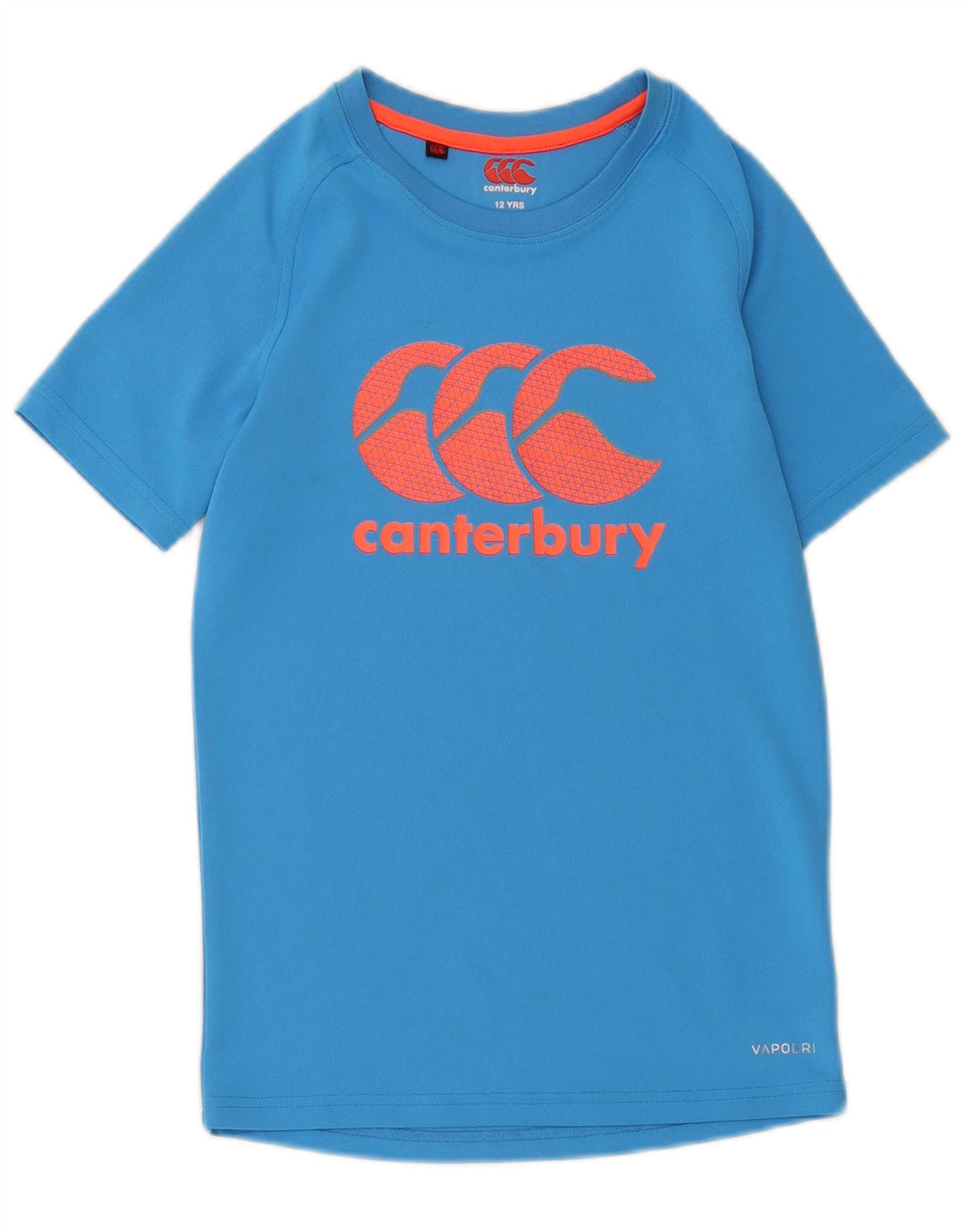Camiseta gráfica Canterbury Boys 11-12 anos azul poliéster