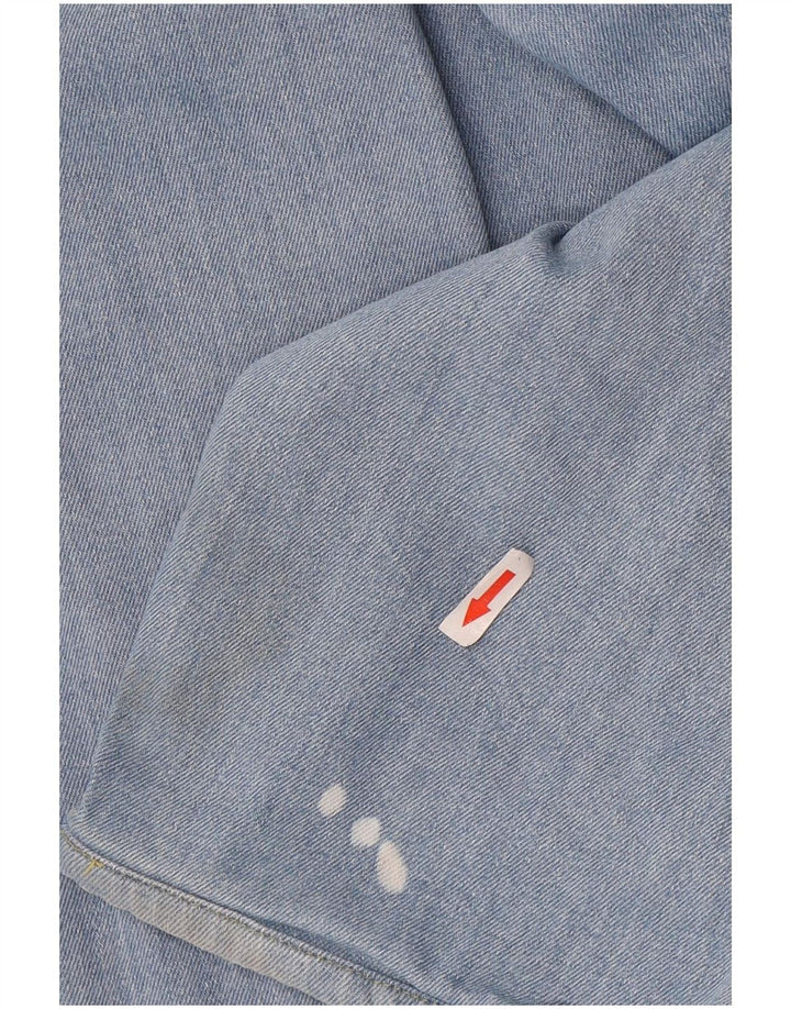 Levi's Masculino 502 Tapered Jeans W38 L32 Azul Algodão