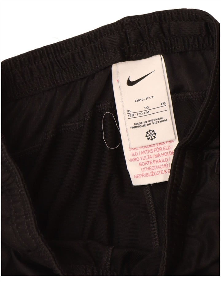 Calças de treino Nike Boys 13-14 anos XL preto poliéster