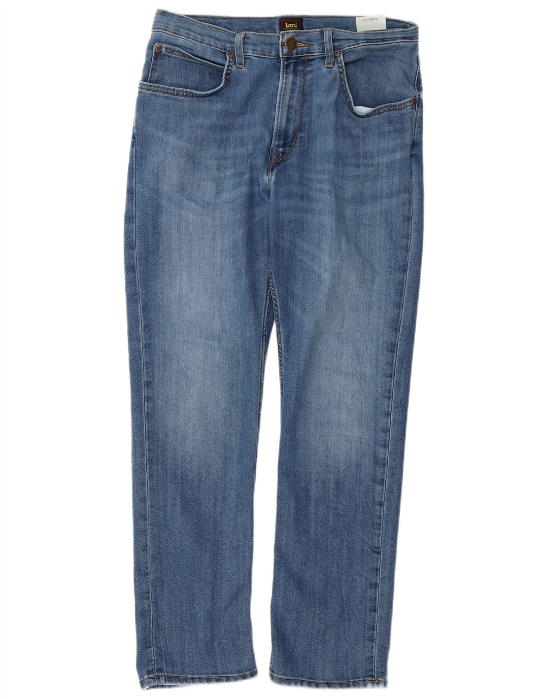 Lee Mens Brooklyn Straight Straight Jeans W33 L30 Azul