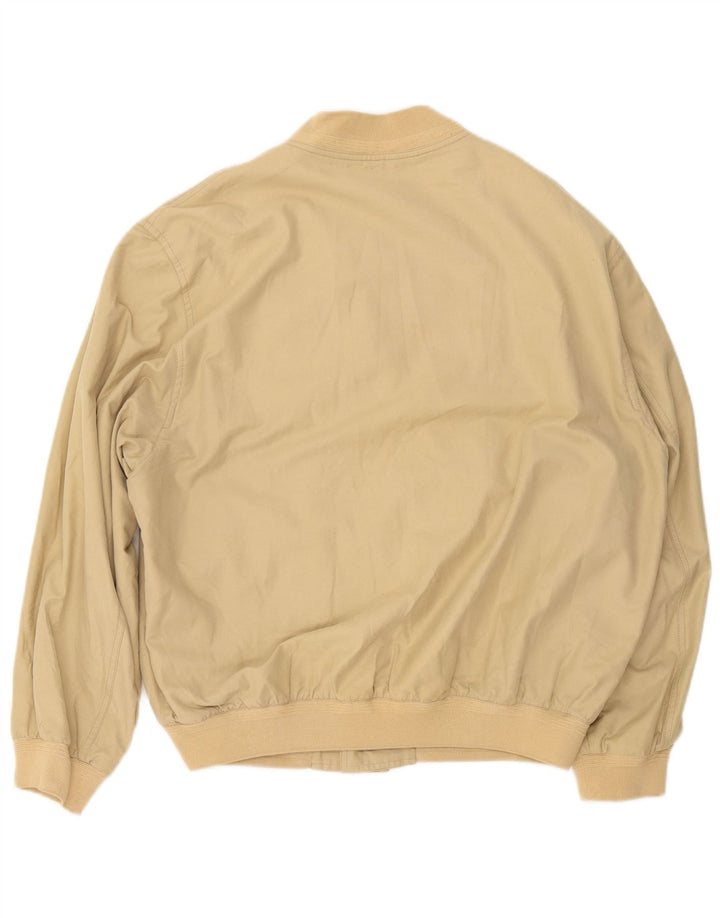 Jaqueta bomber masculina Pierre Cardin UK 38 médio bege