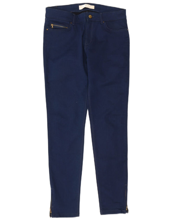 Zara Jeans Skinny Feminino EU 42 Grande W32 L30 Azul