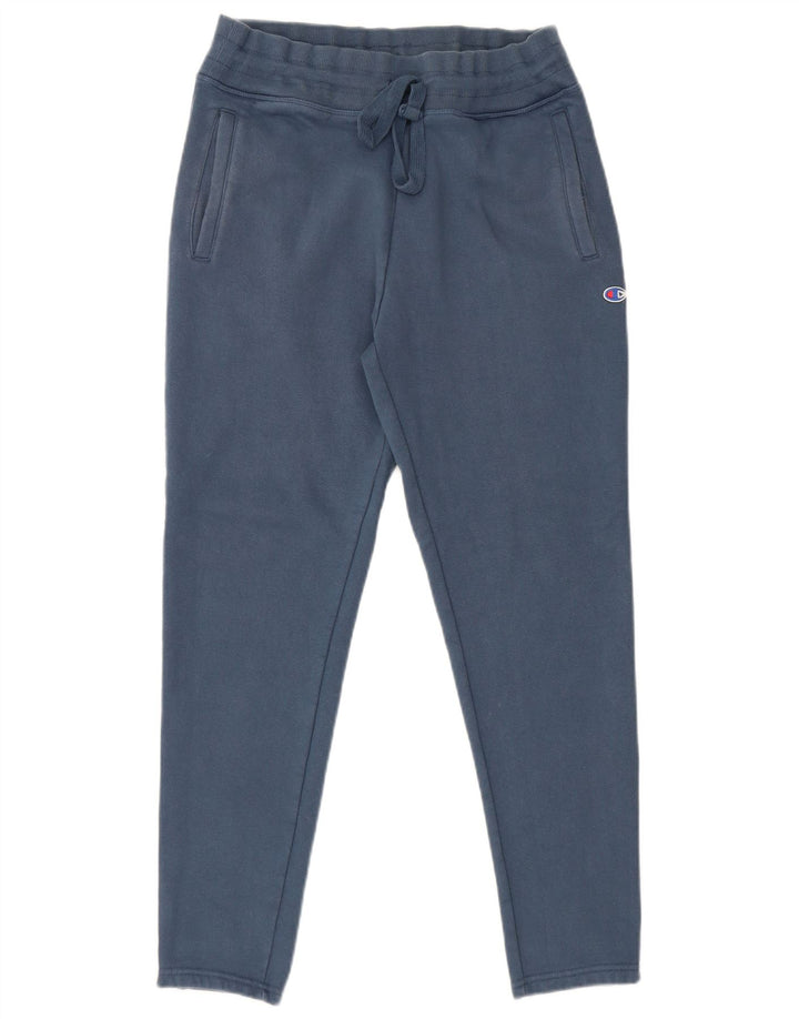Calça de treino masculina Champion algodão azul médio