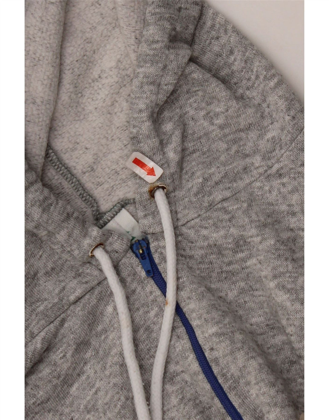 Suéter feminino com capuz gráfico oversized DIADORA Reino Unido 12 cinza médio