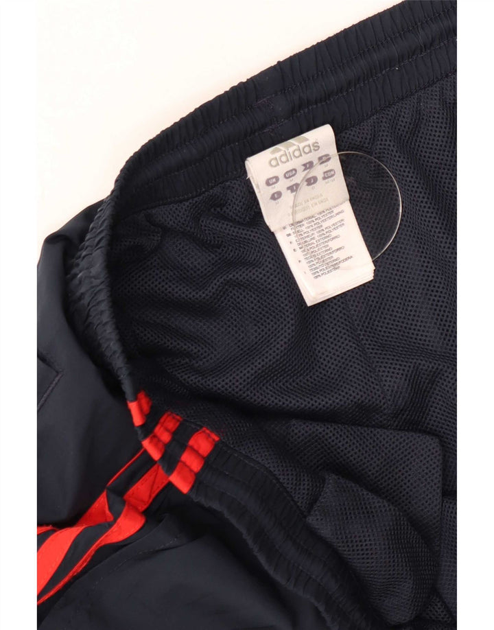 Calça de treino masculina Adidas médio azul marinho poliéster