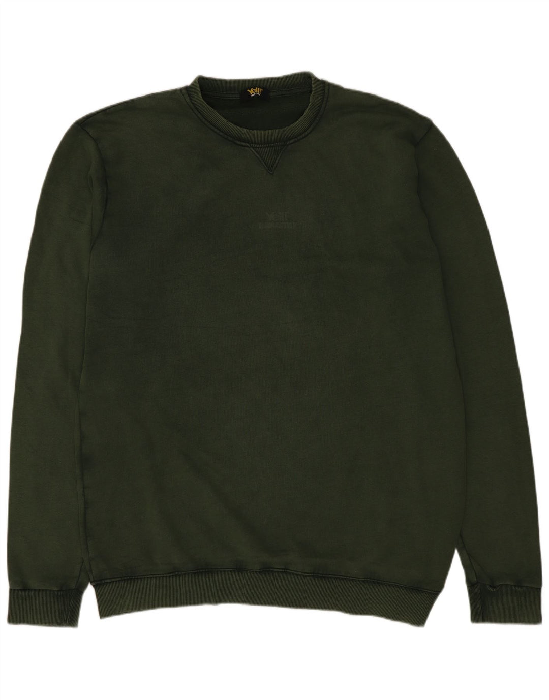 Gritar! Moletom masculino Jumper grande algodão verde