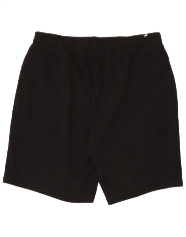 Shorts esportivos masculinos Puma XL preto algodão
