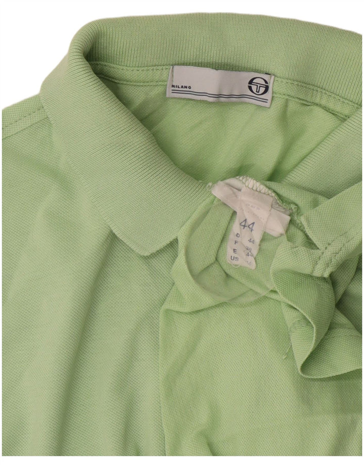 Camisa pólo feminina Sergio Tacchini IT 44 verde médio