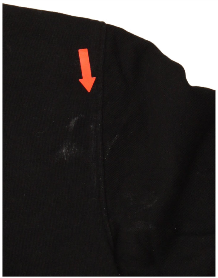 Suéter feminino Ted Baker com gola redonda, tamanho 2, preto pequeno