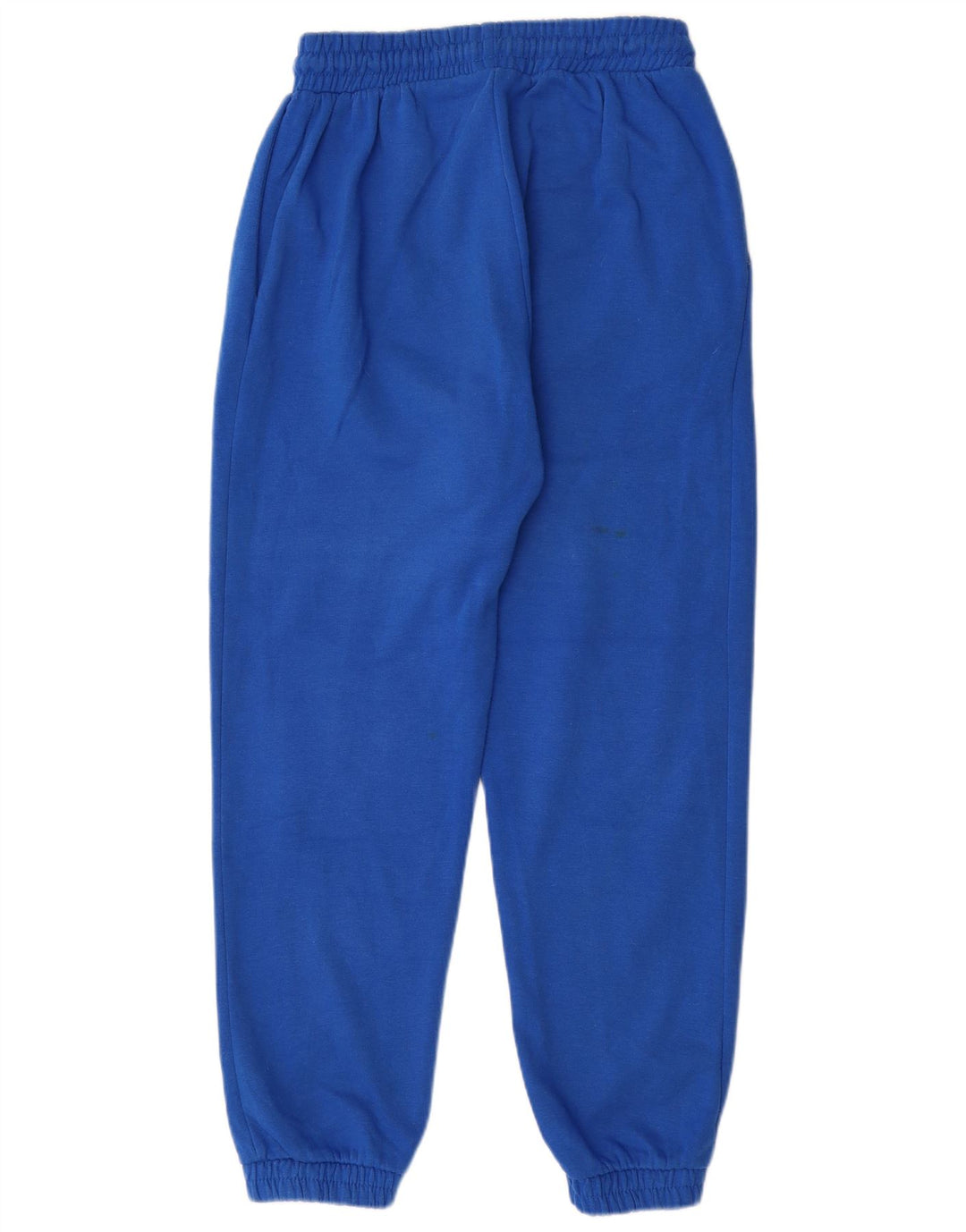 Calça de treino feminina Zara Joggers UK 14 grande azul poliéster