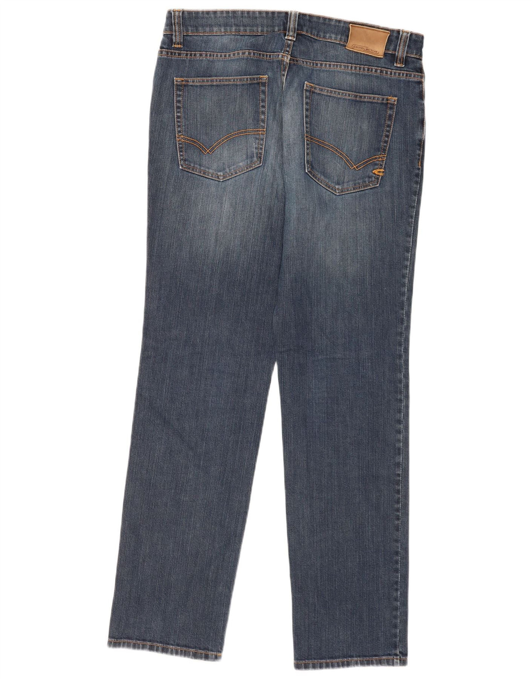 Calça jeans reta masculina Camel Active W34 L32 algodão azul