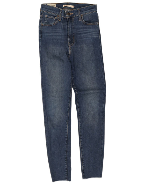 Calça Jeans Mile High Super Skinny Levi's Feminina W26 L27 Azul Algodão