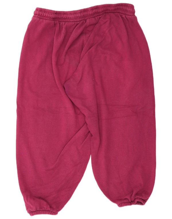 Dkny Calça esportiva feminina cropped joggers UK 20 2XL algodão roxo