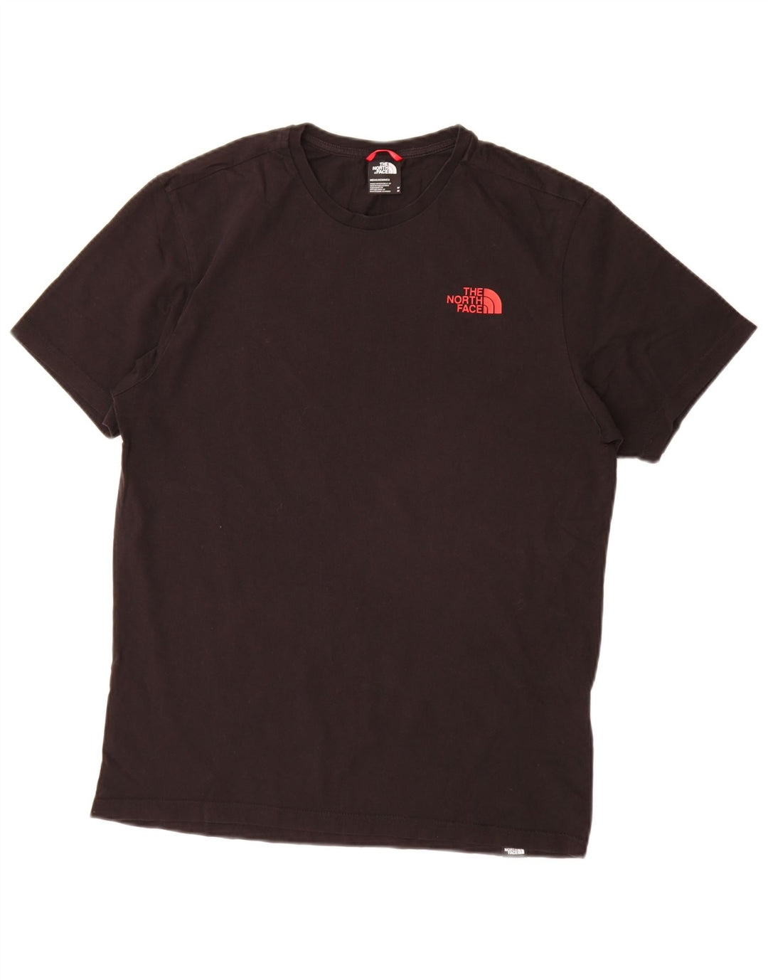 Camiseta gráfica masculina The North Face Top médio algodão preto