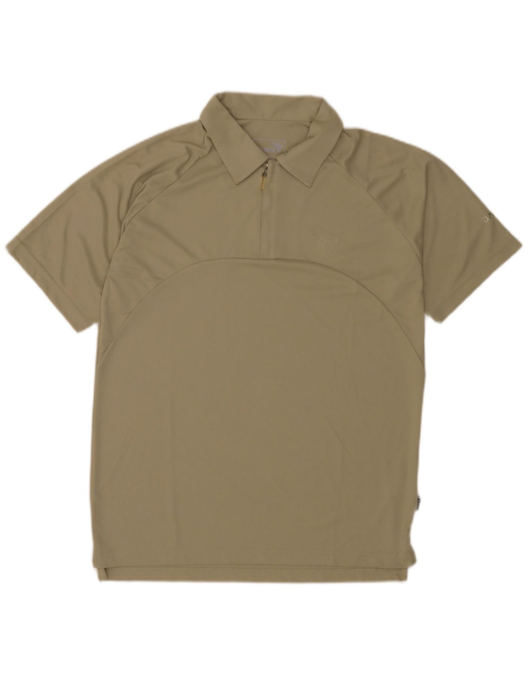 Camisa polo masculina Jako poliéster cáqui médio