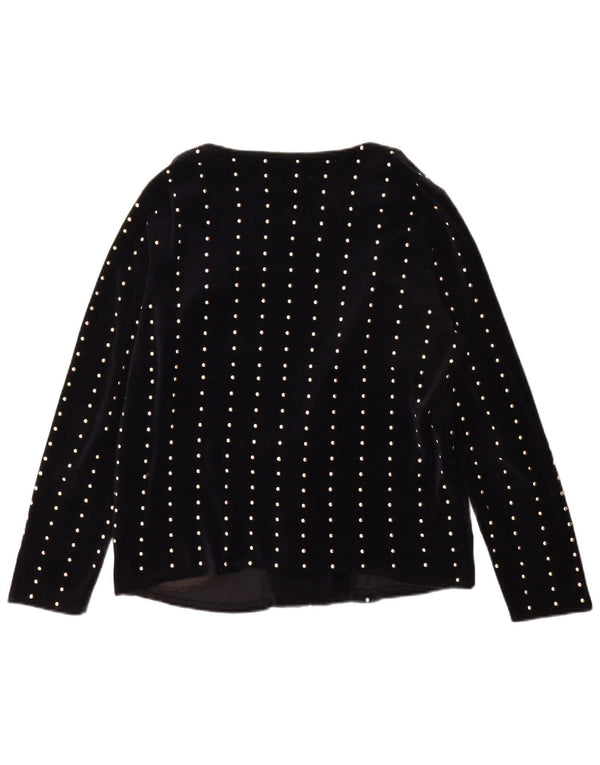 Jaqueta blazer feminina Zara Trafaluc com 1 botão Reino Unido 14 médio azul marinho manchado