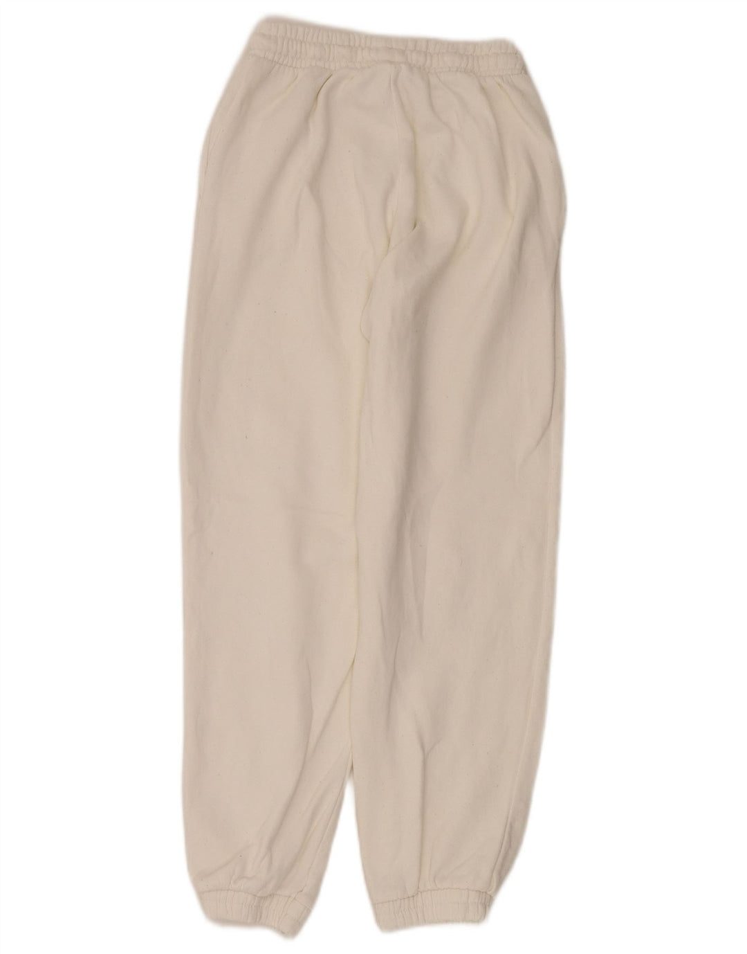 Calça de treino feminina Zara Joggers UK 8 pequeno branco