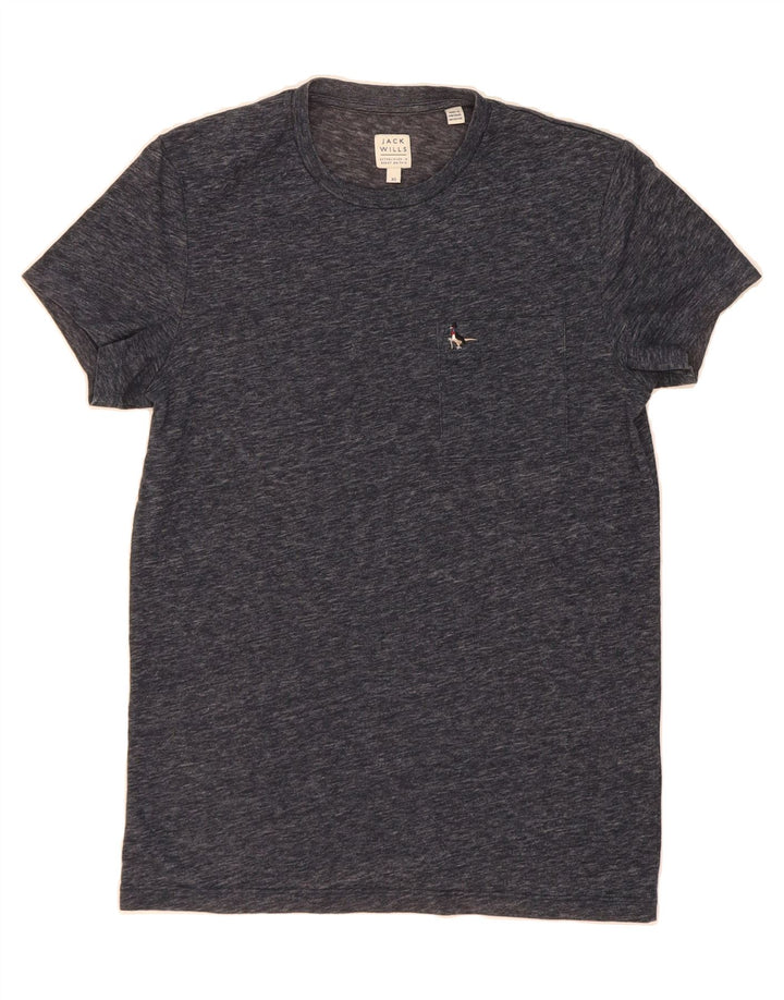 JACK WILLS Mens T-Shirt Top XS Navy Blue Cotton Vintage Jack Wills and Second-Hand Jack Wills from Messina Hembry 