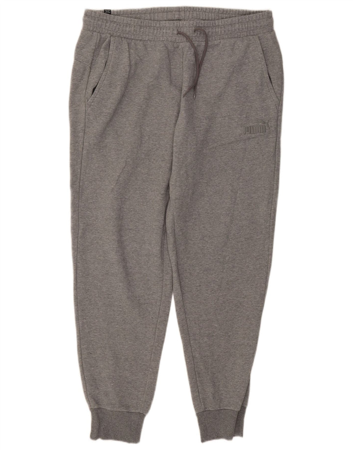 Calça de treino masculina Puma Joggers XL cinza algodão