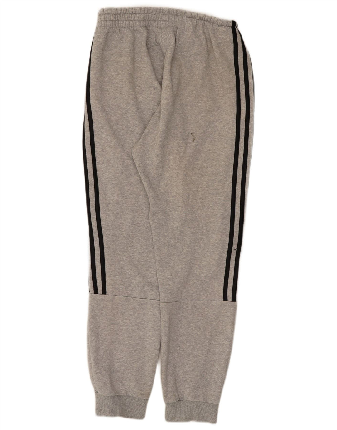 Adidas Mens Treino Calças Joggers Pequeno Algodão Cinza
