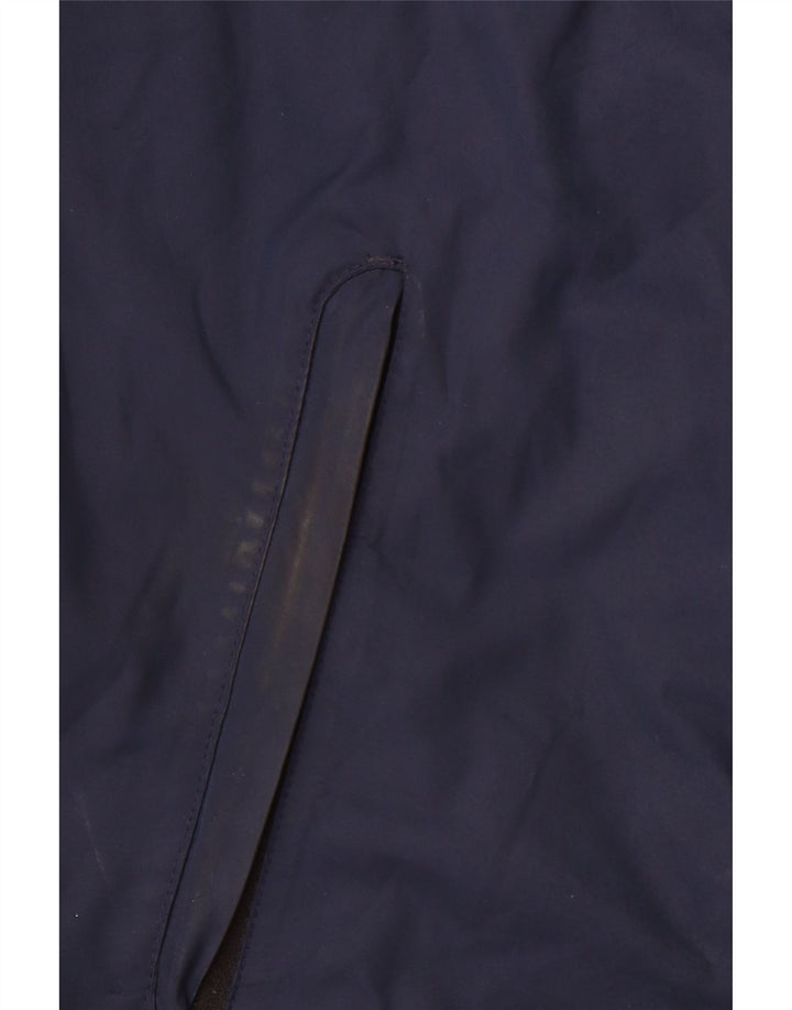 Jaqueta de chuva masculina TIMBERLAND UK 40 poliéster azul grande