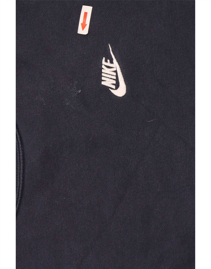 Moletom masculino Nike Jumper grande algodão azul marinho