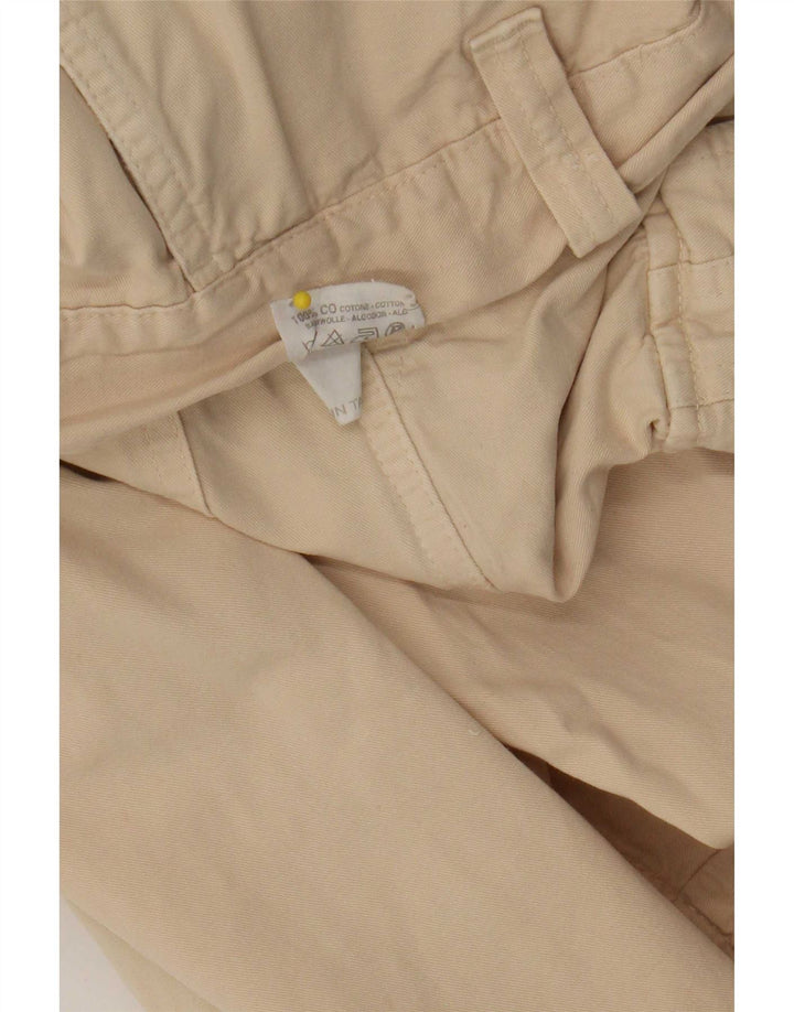 Carrera Mens Cargo Shorts W40 XL Algodão Bege