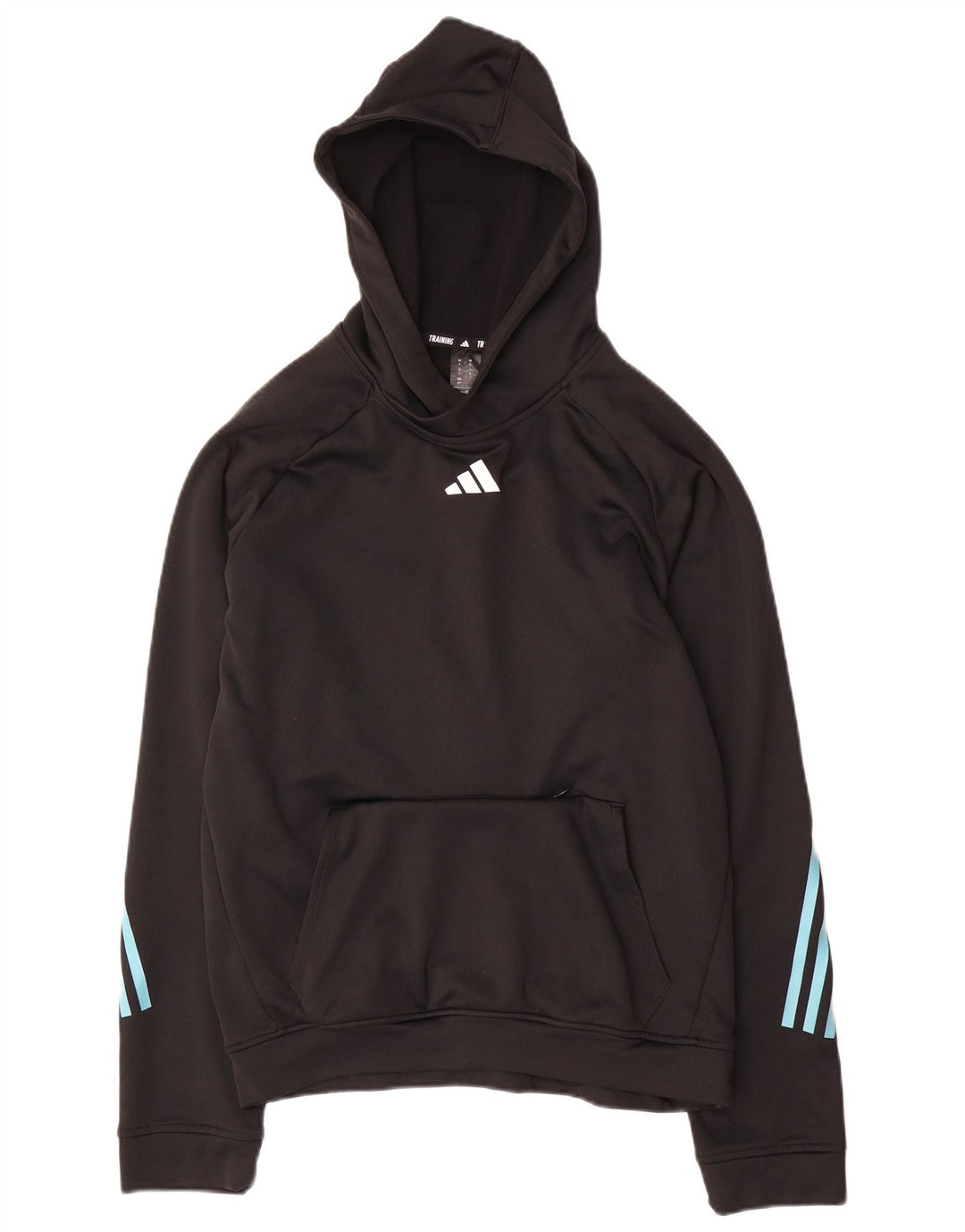 Adidas Mens Aeroready Hoodie Jumper Pequeno Poliéster Preto