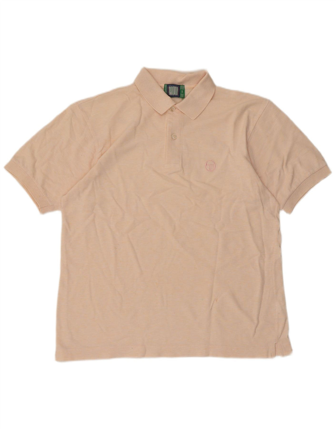 Camisa polo masculina Sergio Tacchini médio algodão rosa