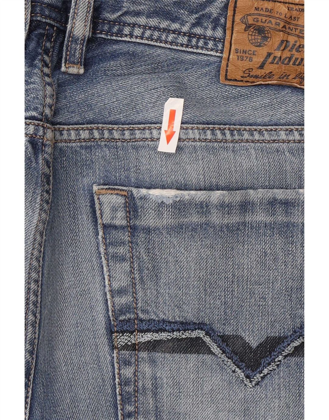 Diesel Masculino Zatiny Regular Bootcut Jeans W30 L27 Azul Algodão